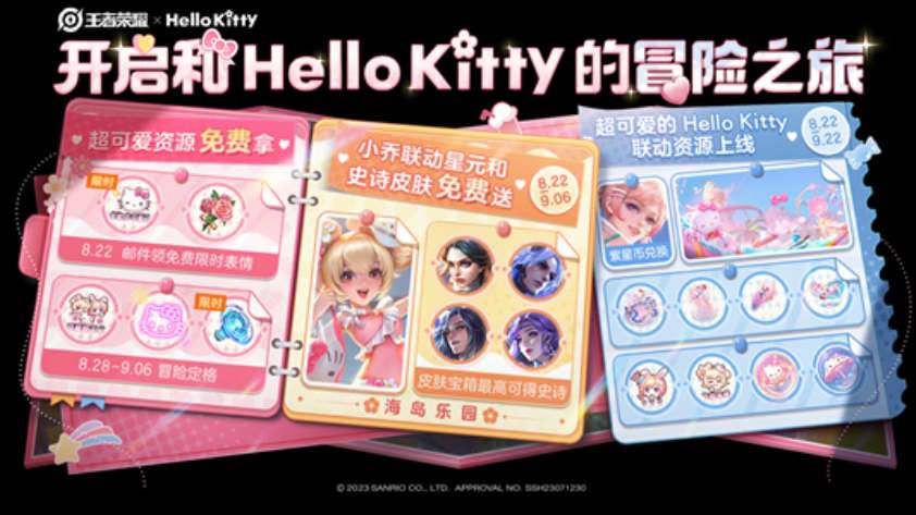 《<a href=https://www.wxsxzz.cn/game/2572.html target=_blank class=infotextkey><a href=https://www.wxsxzz.cn/game/5834.html target=_blank class=infotextkey>王者荣耀</a></a>》Hello Kitty联动活动攻略