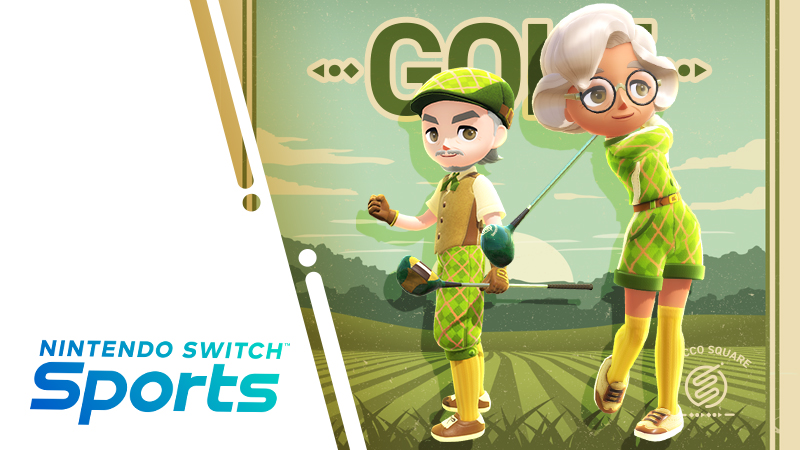 《Nintendo Switch 运动》线上游玩奖励经典高尔夫球服装组合收藏登场
