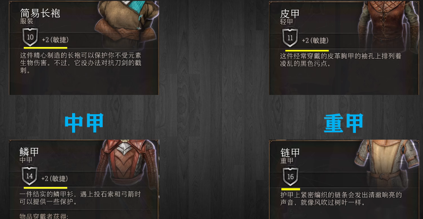 《博德之门3》攻略——护甲计算机制